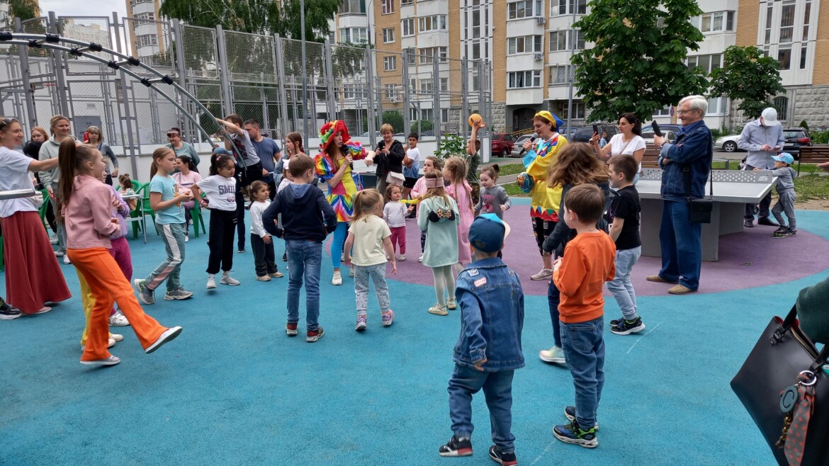 Вот так прошел День защиты детей в Солнцево!