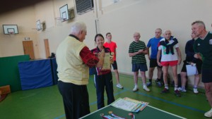 Филиалом СДЦ "Радуга" было организованно и проведено соревнование по настольному теннису среди населения, посвященное дню пожилого человека