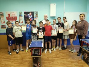 Майский турнир по мини настольному теннису состоялся в филиале "Спортивно-досуговый центр "Радуга"